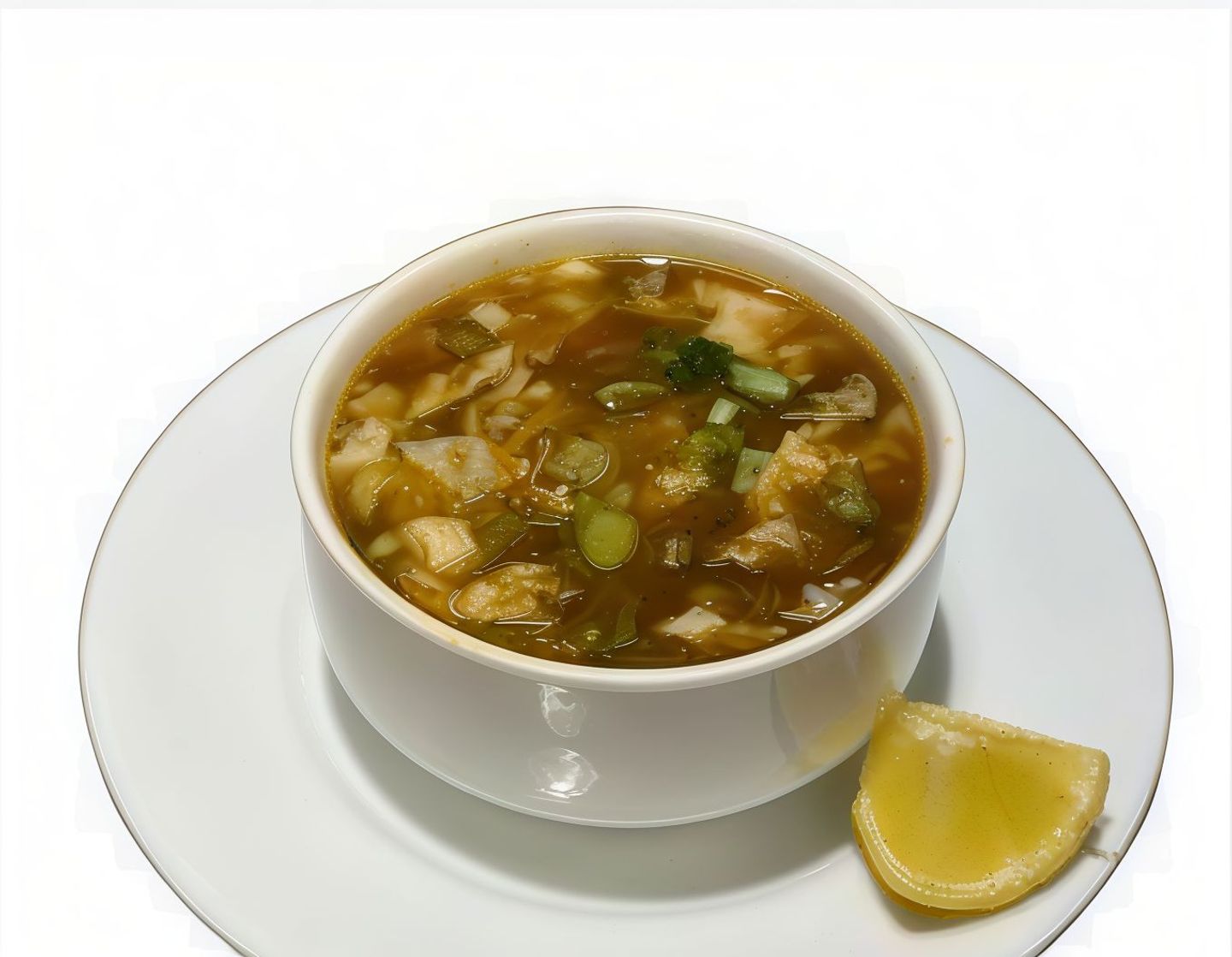 شوربة حار حامض خضار
