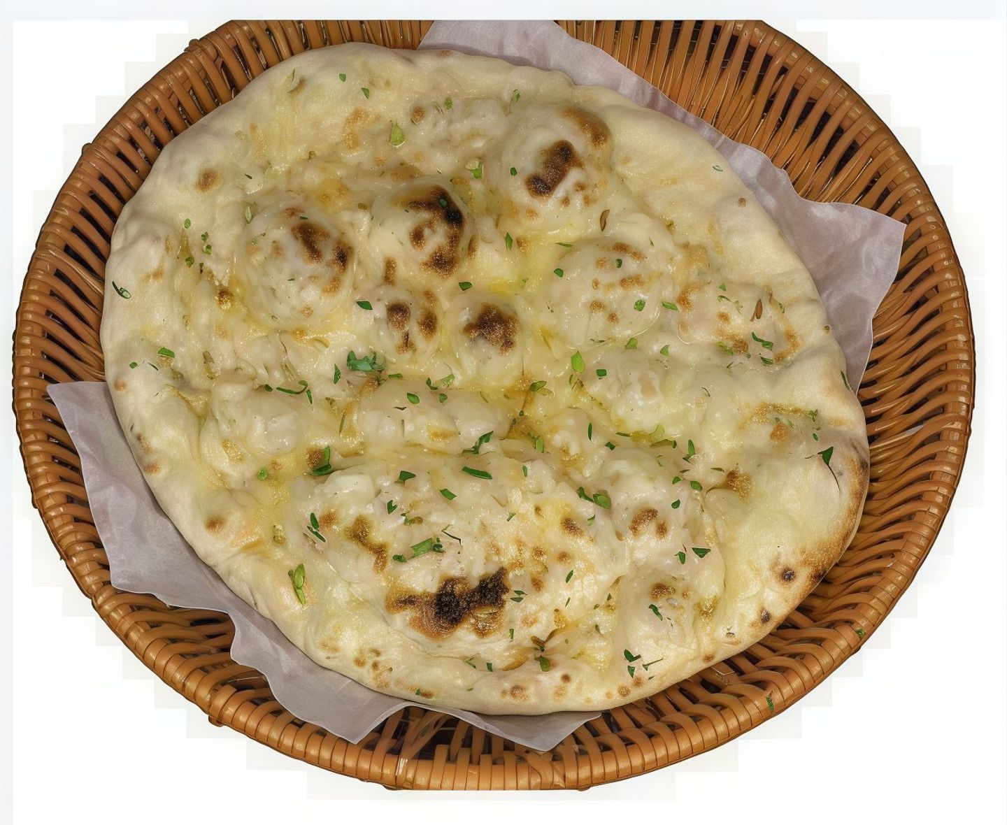 خبز نان بالثوم