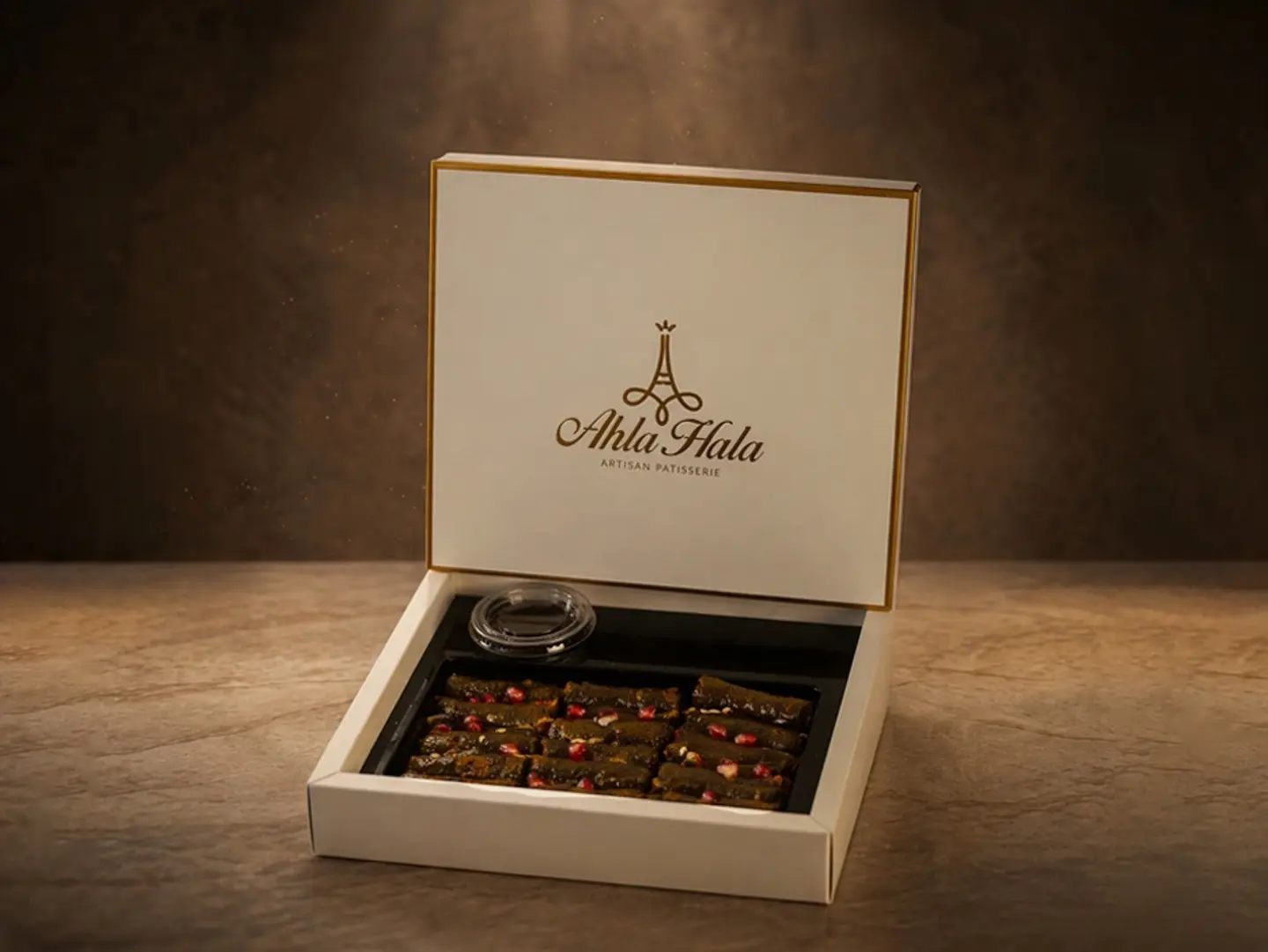 بوكس ورق عنب وسط