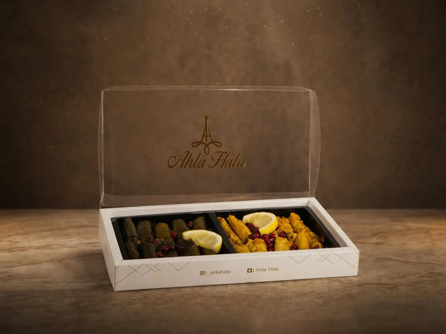 Box Of Grape Leaves And Malfof