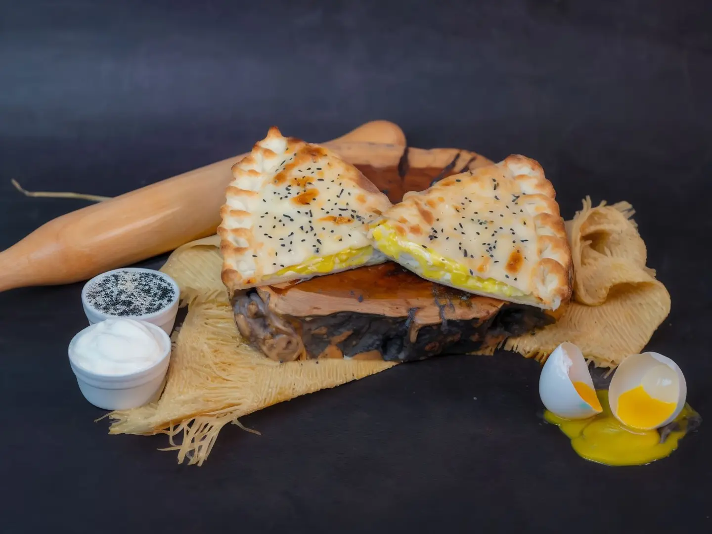 فطيرة بيض جبن