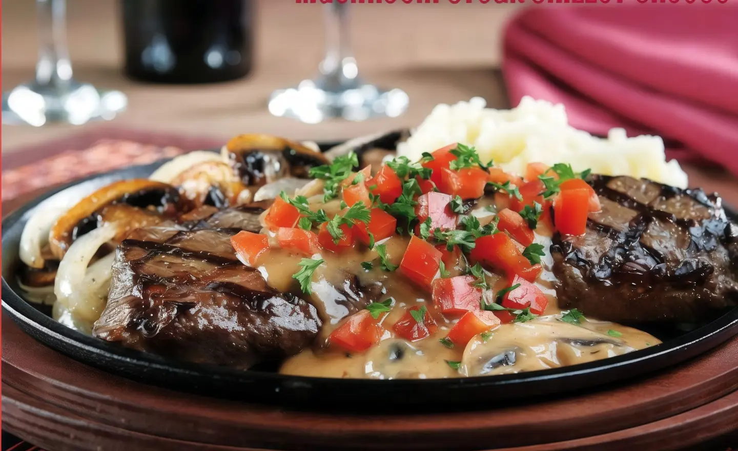 Mushroom Steak Skillet