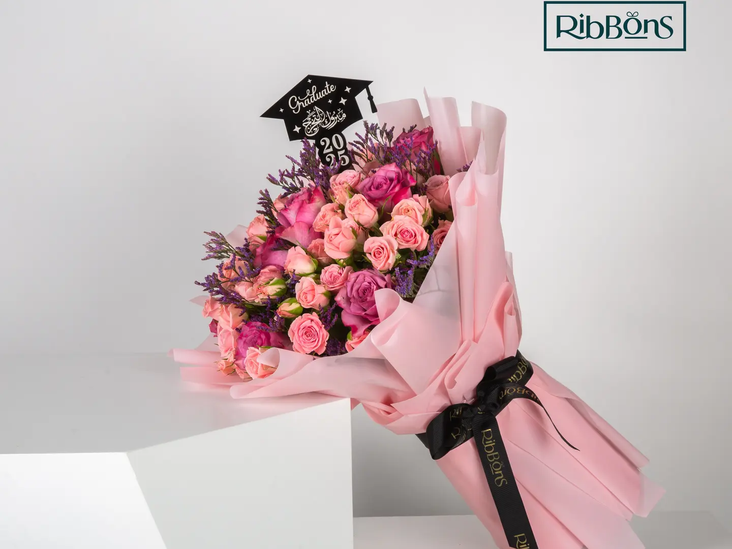 بوكيه تخرج حلم وردي