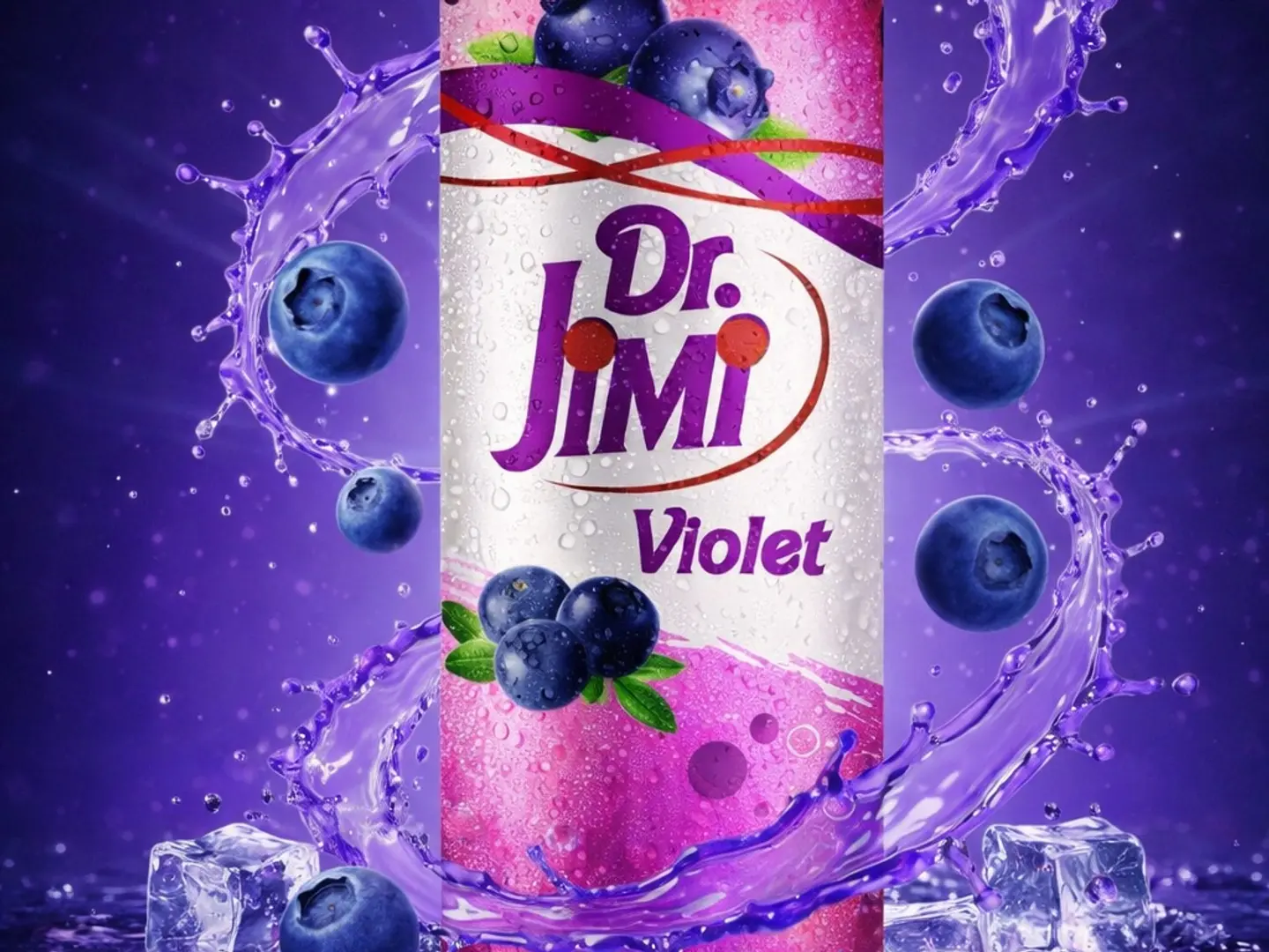 Dr Jimi Violet Drink