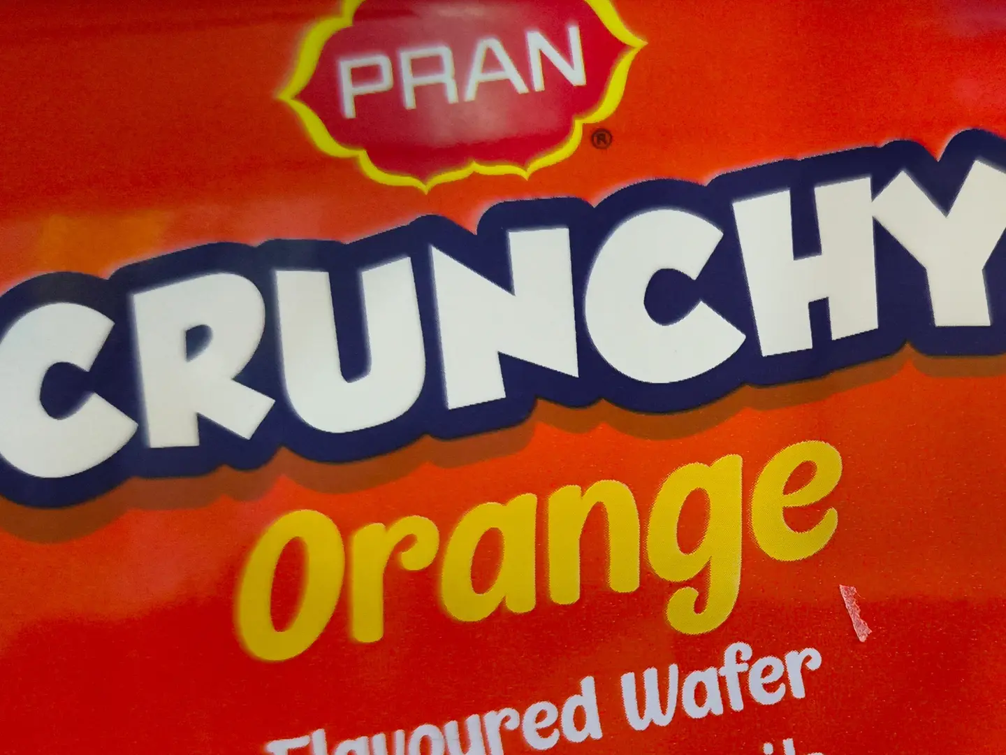 Pran Orange Flavoured Wafer