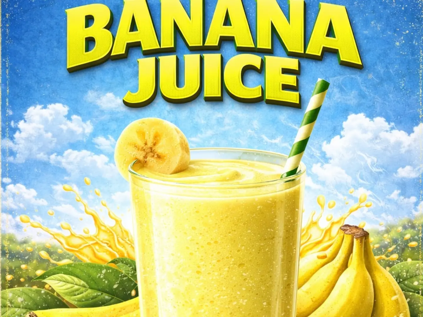 Fresh Banana Juice