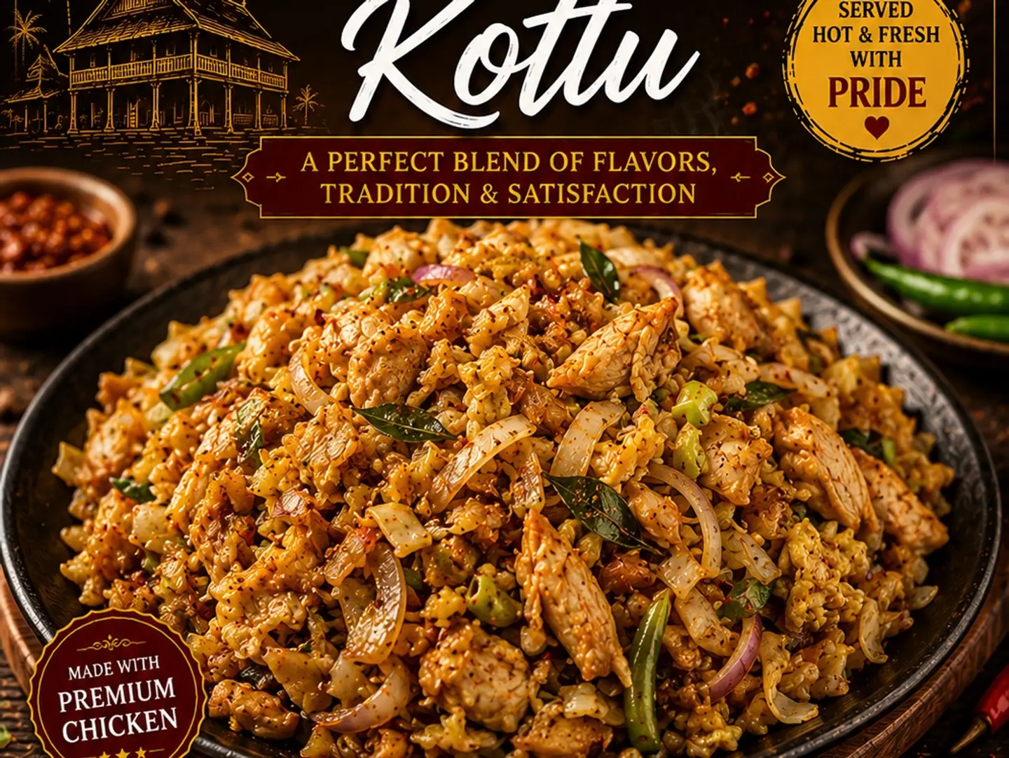 Chicken Kottu