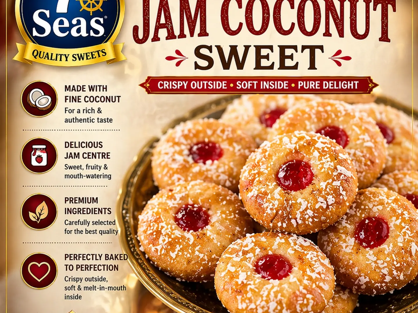 مربى جوز الهند الحلو