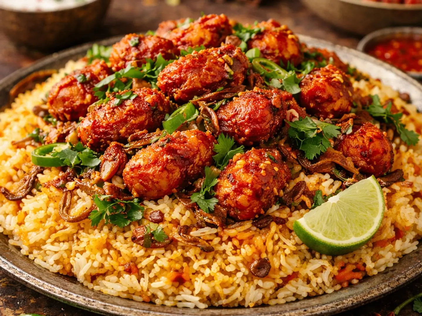 برياني دجاج 65