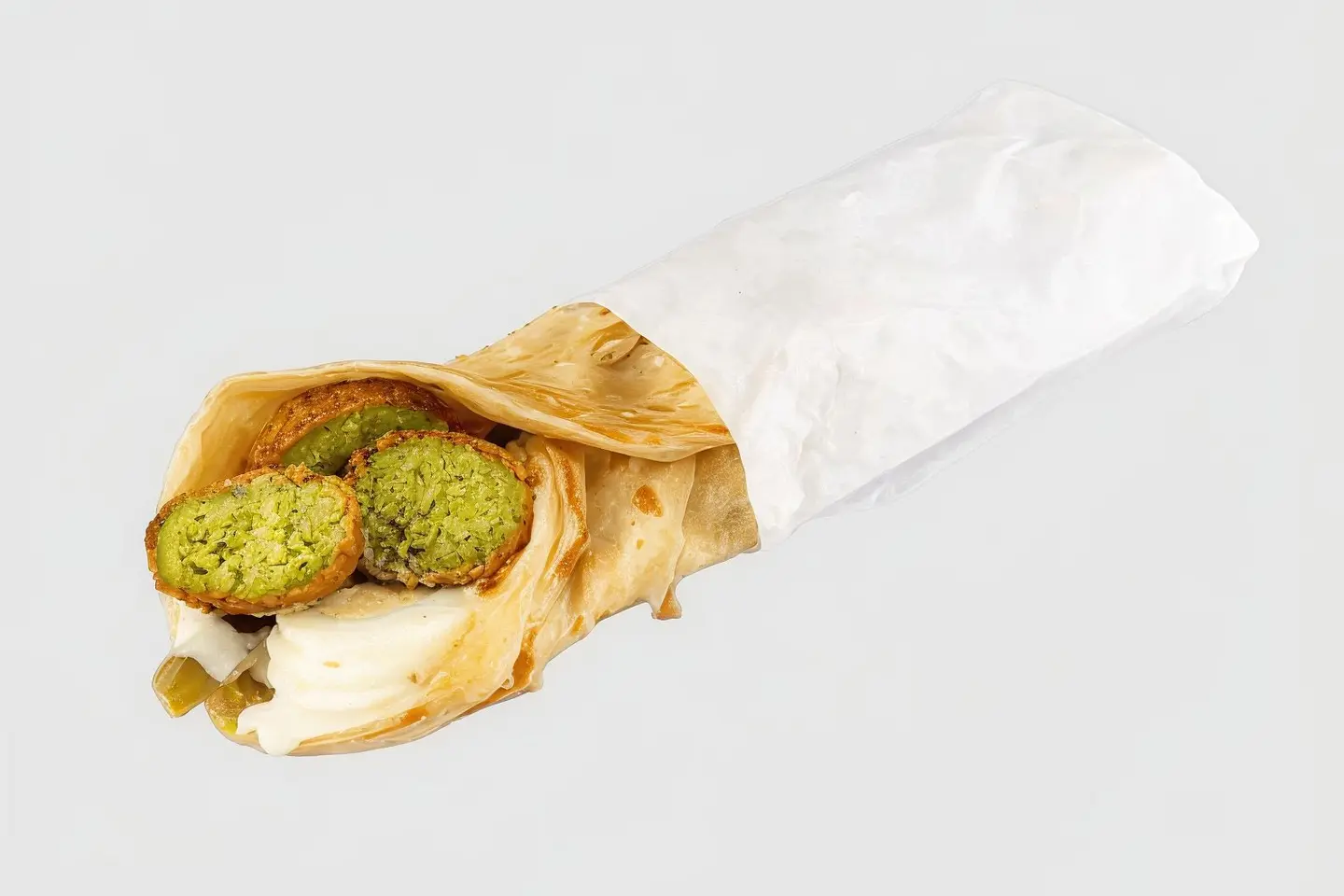 Mixed Falafel With Eggs