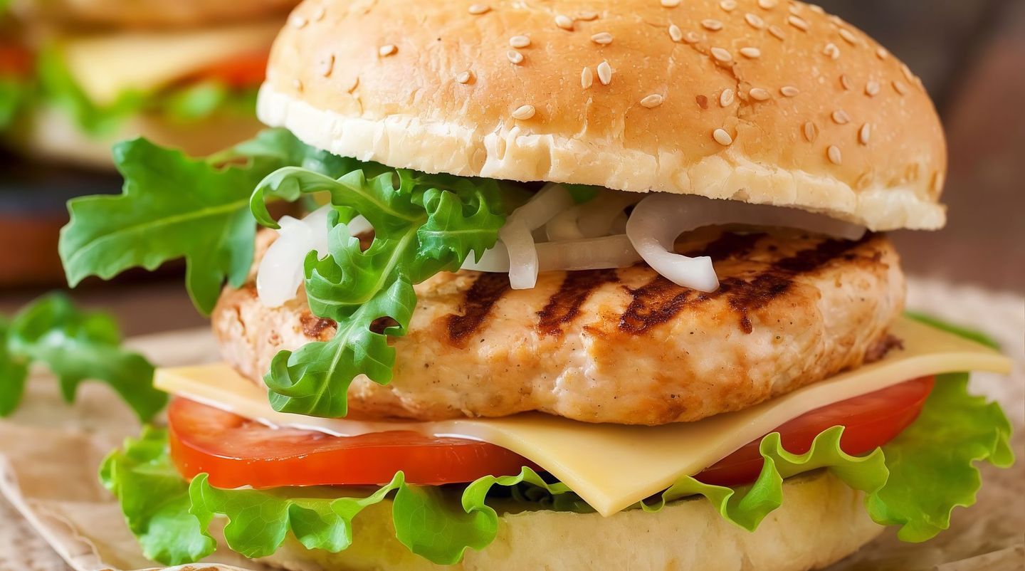 Grilled Chicken Burger