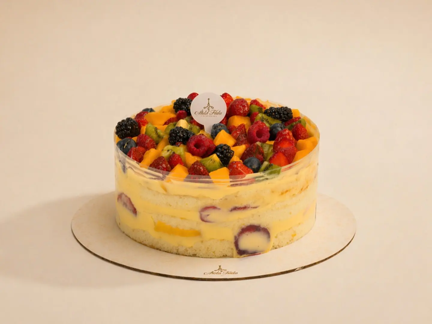 Fruit Cream Pastry Cake