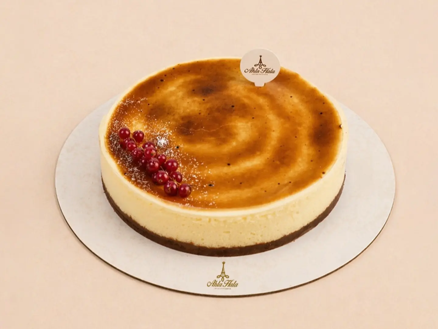 كيك تشيز تفاح