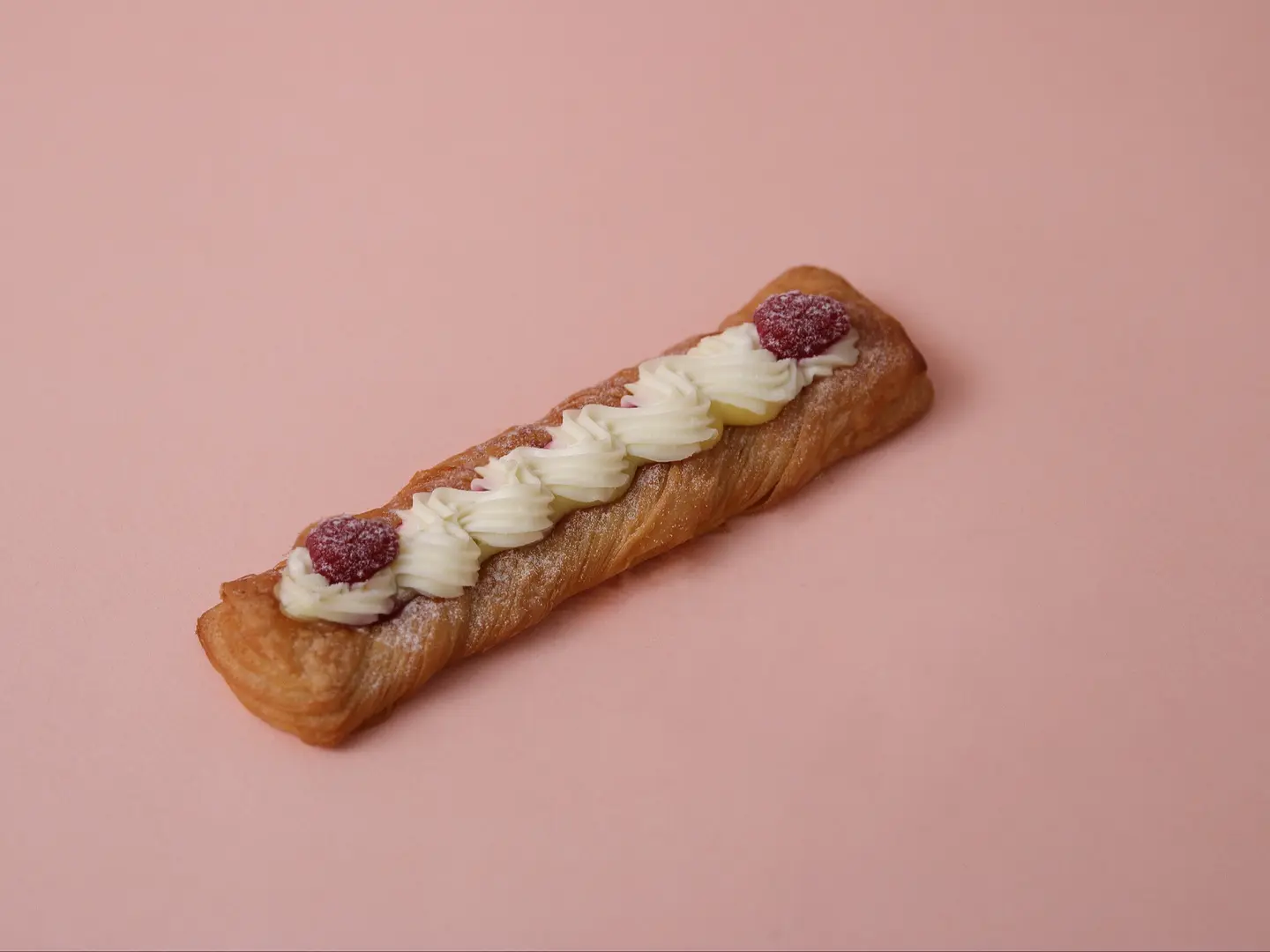 Custard And Berries Danish