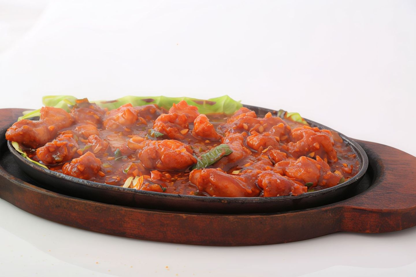 Mangolian Chicken Sizzler