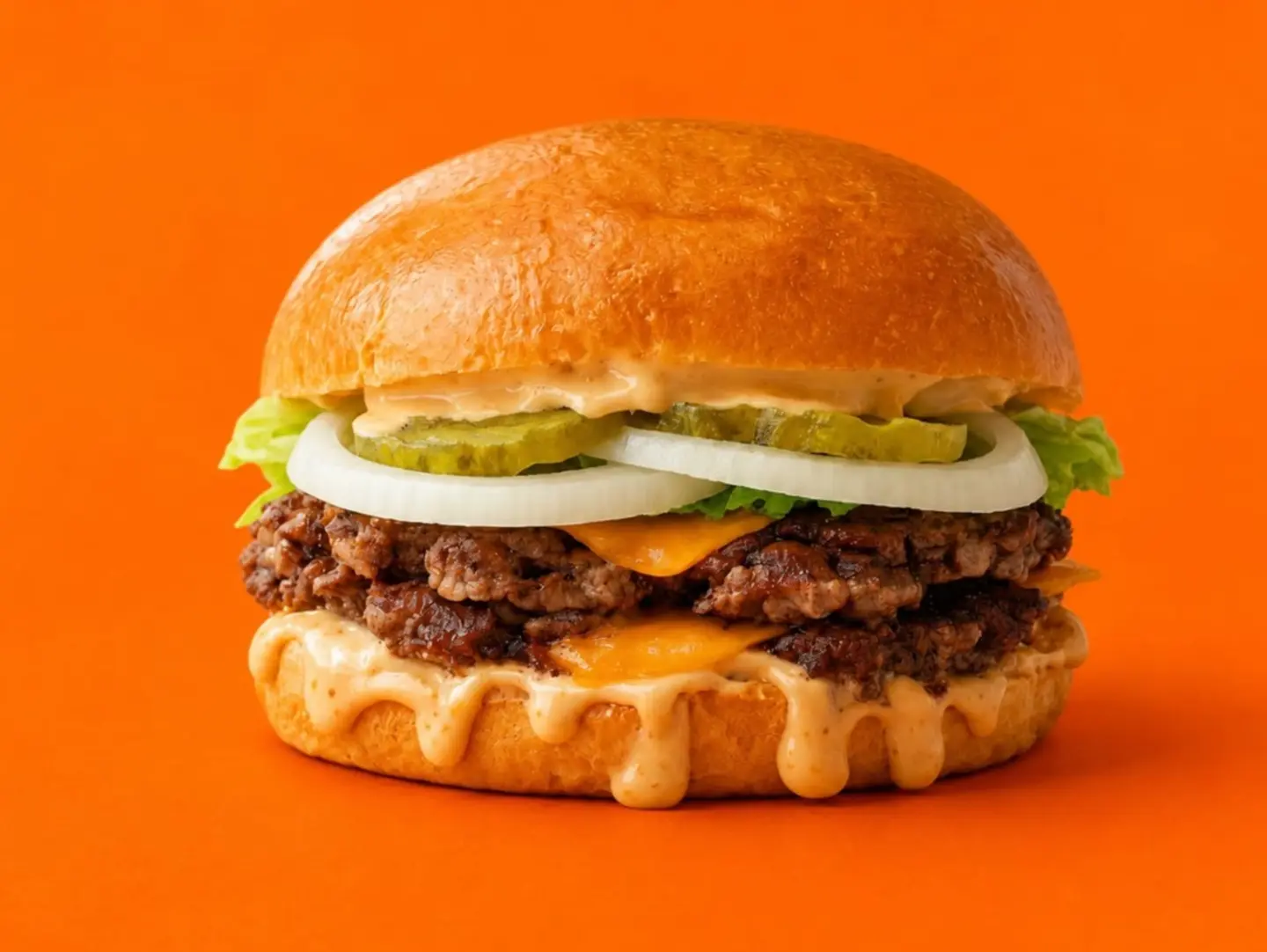 Double Smach Beef Burger