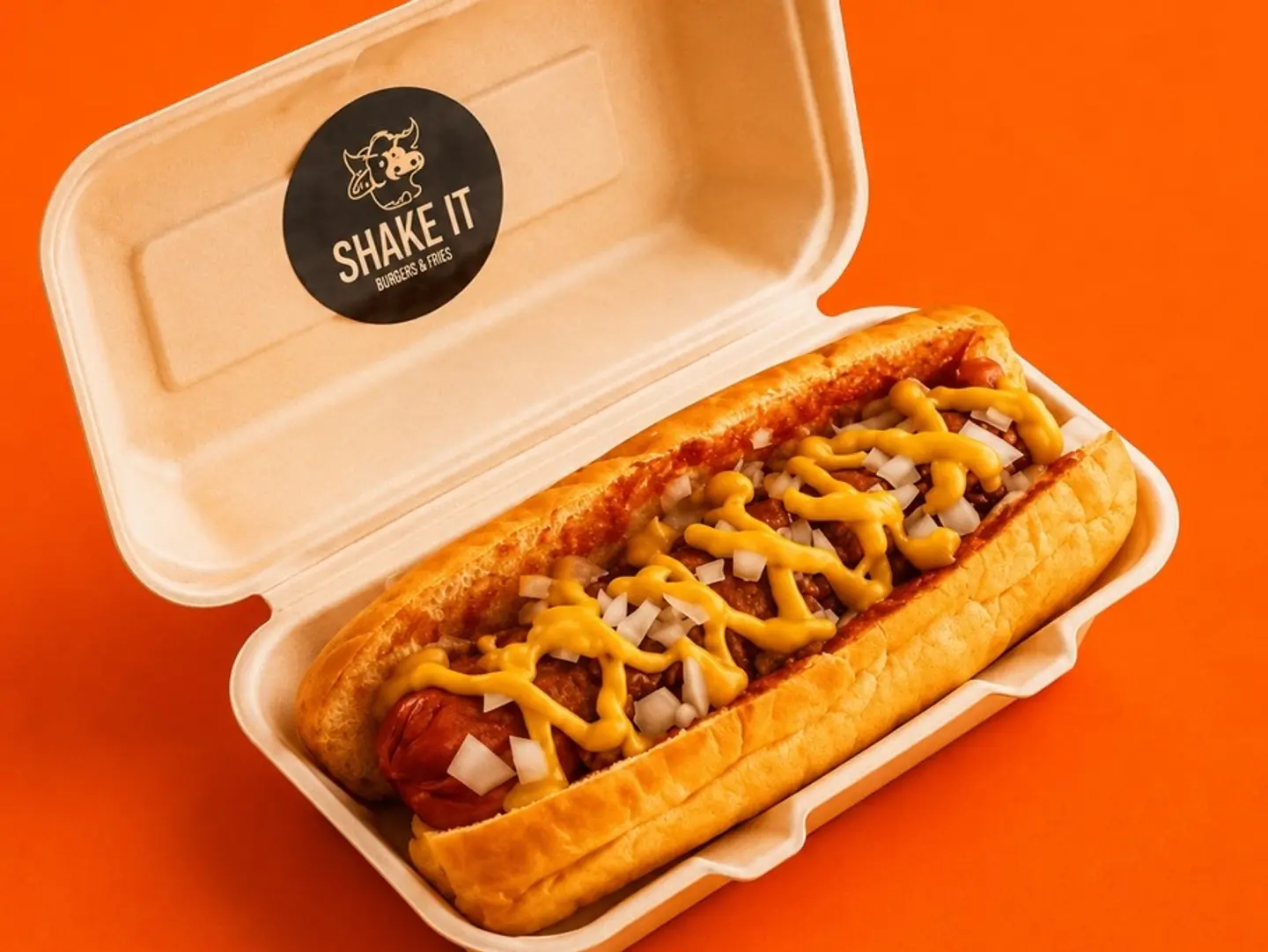 Shake It Hotdog Sandwich
