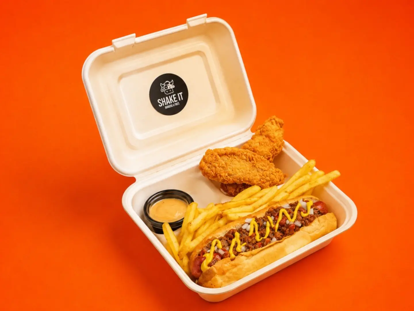 Chili Mexican Hot Dog Box