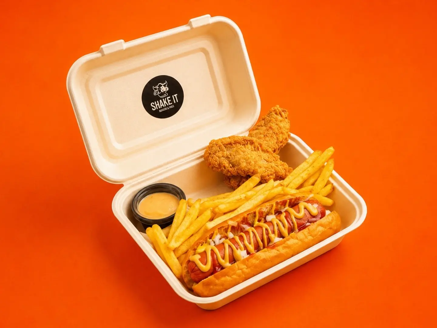 Shake It Hot Dog Box