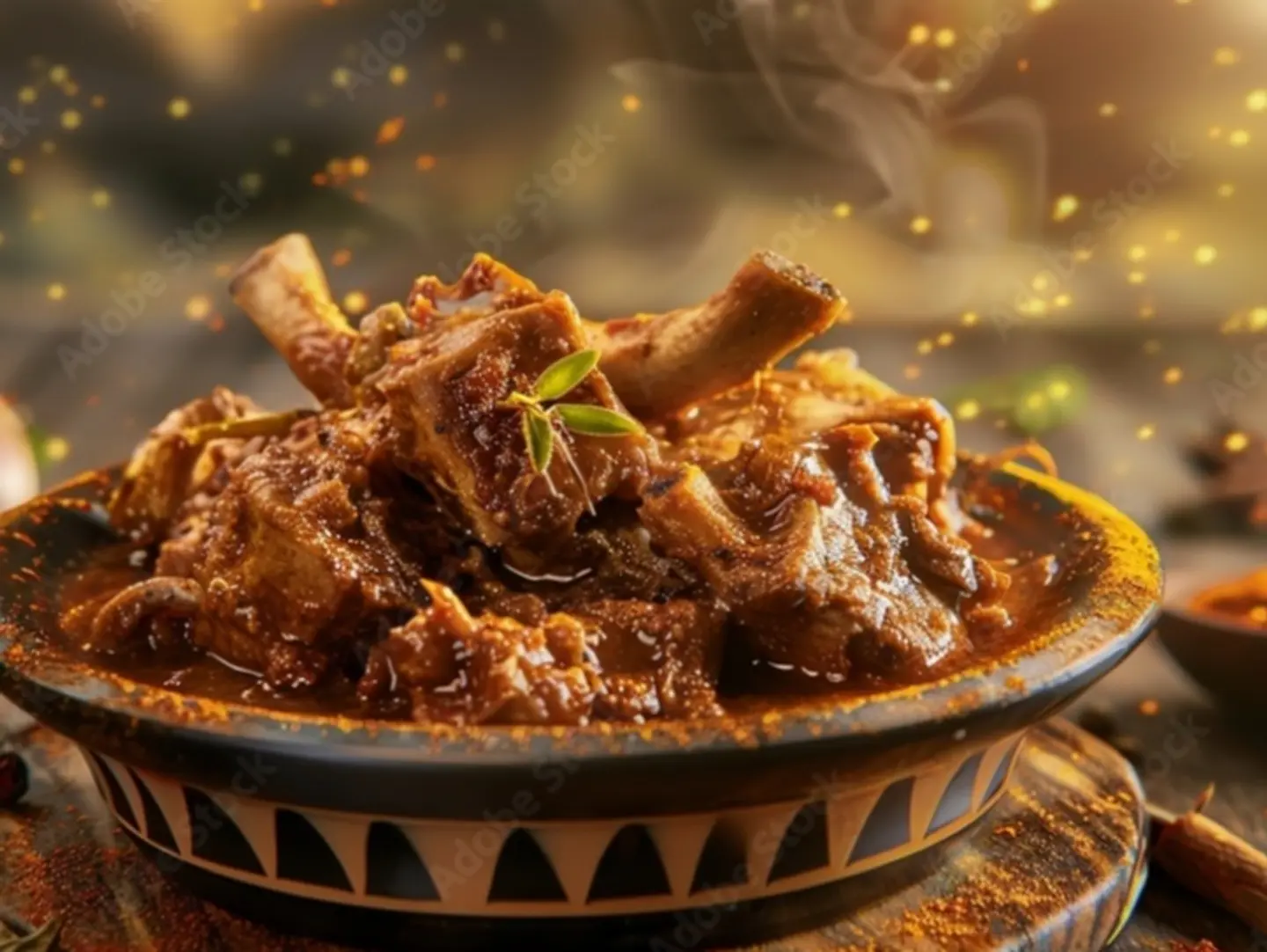 كاري لحم الضأن من ولاية كيرالا