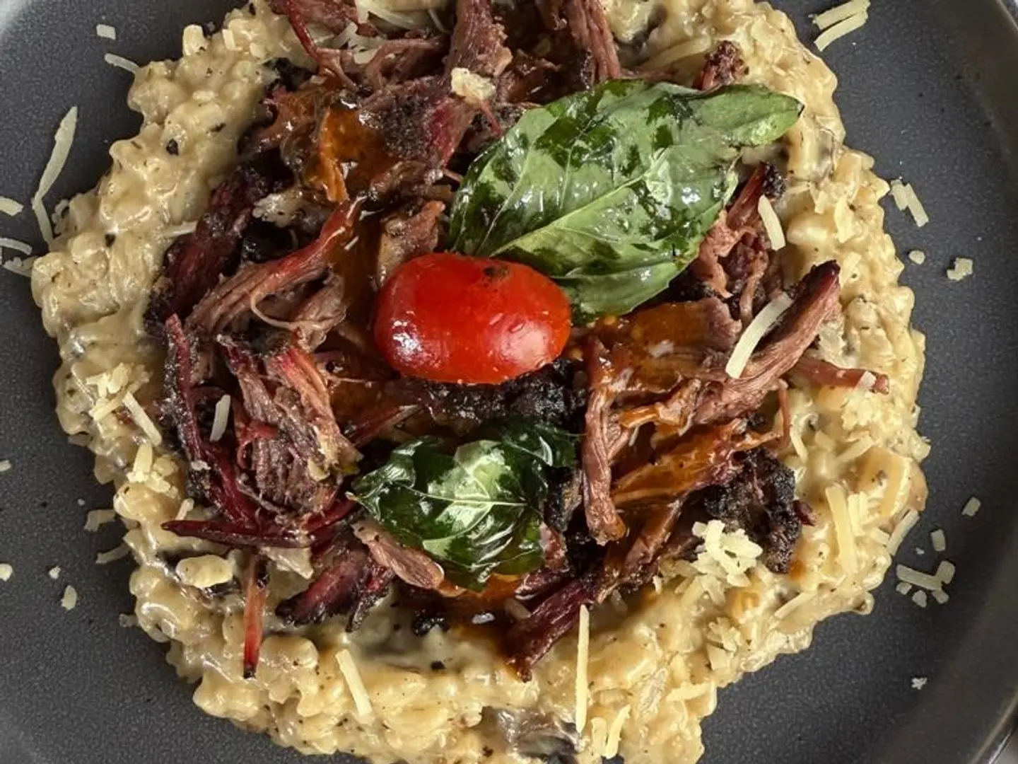 Smoked Rib Risotto