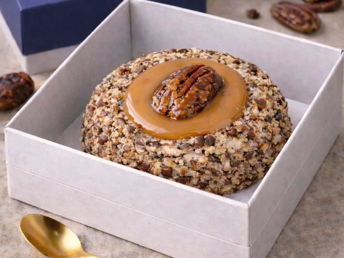 Crunchy Date Pudding