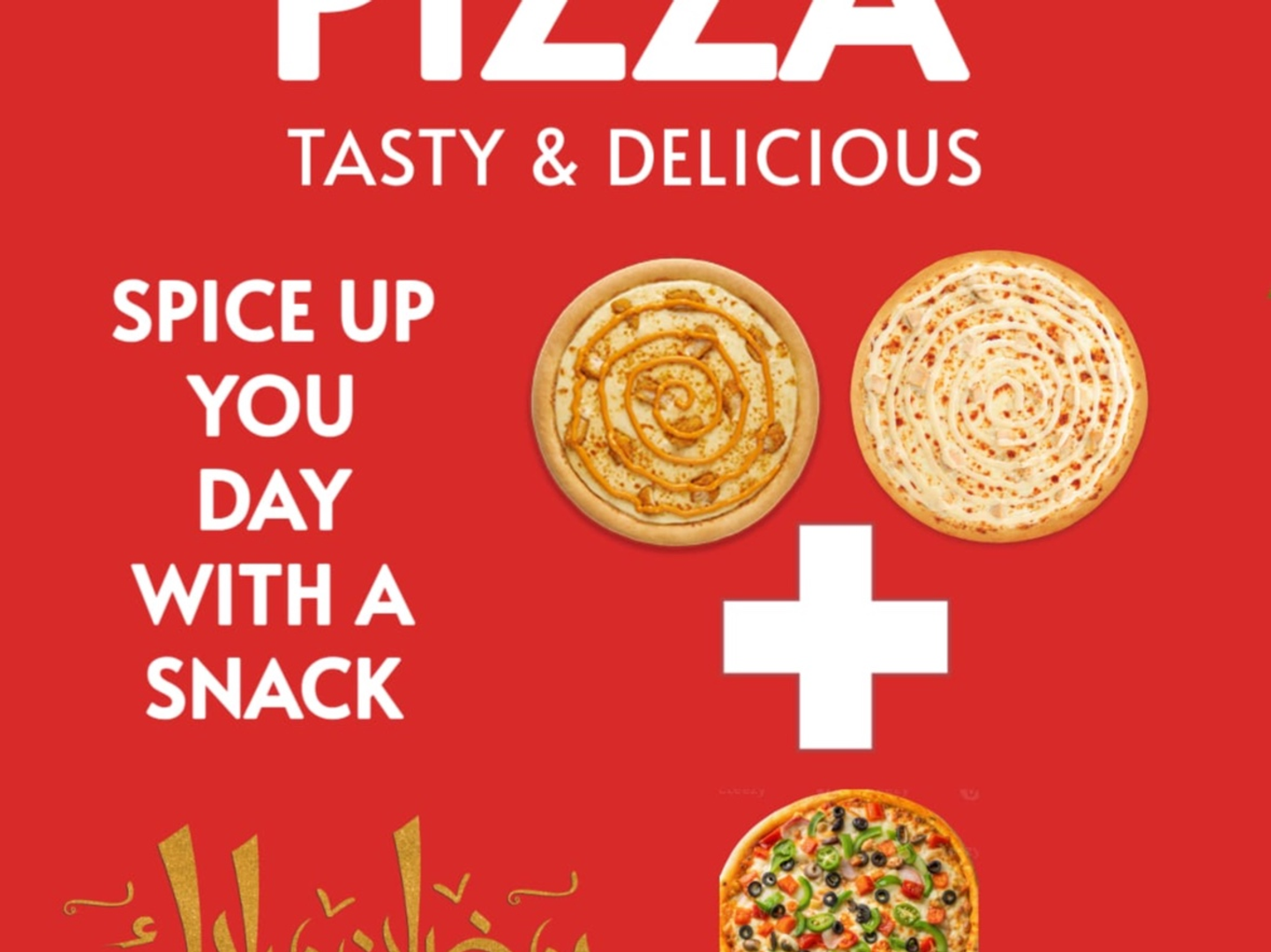Buy 2 Large Chicken Pizzas And Get A Small Veggie Pizza Free