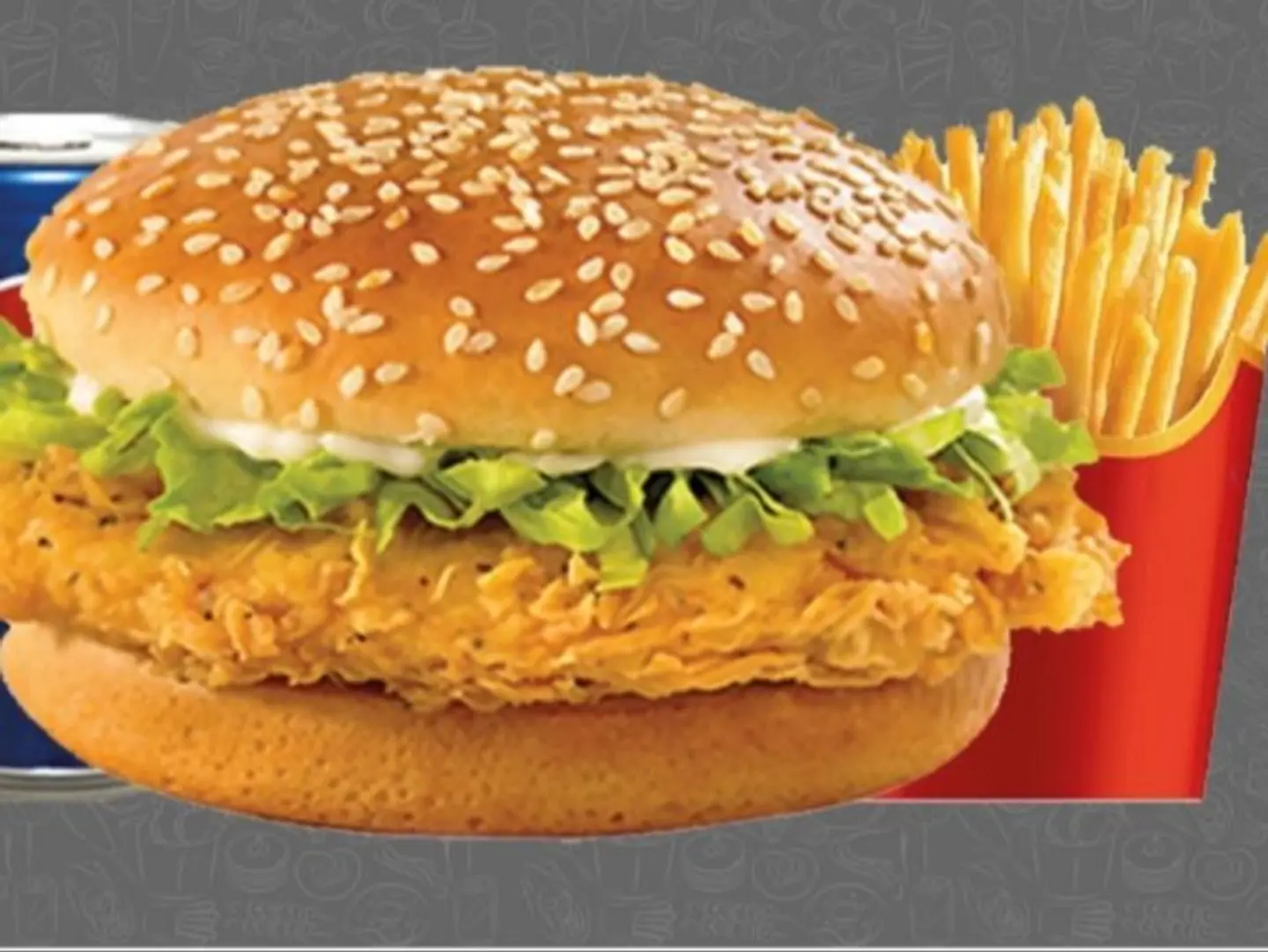 Meal Burger Crispy