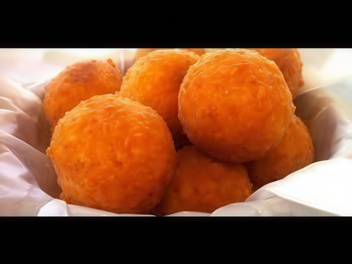 كرات جبنة الناتشوز