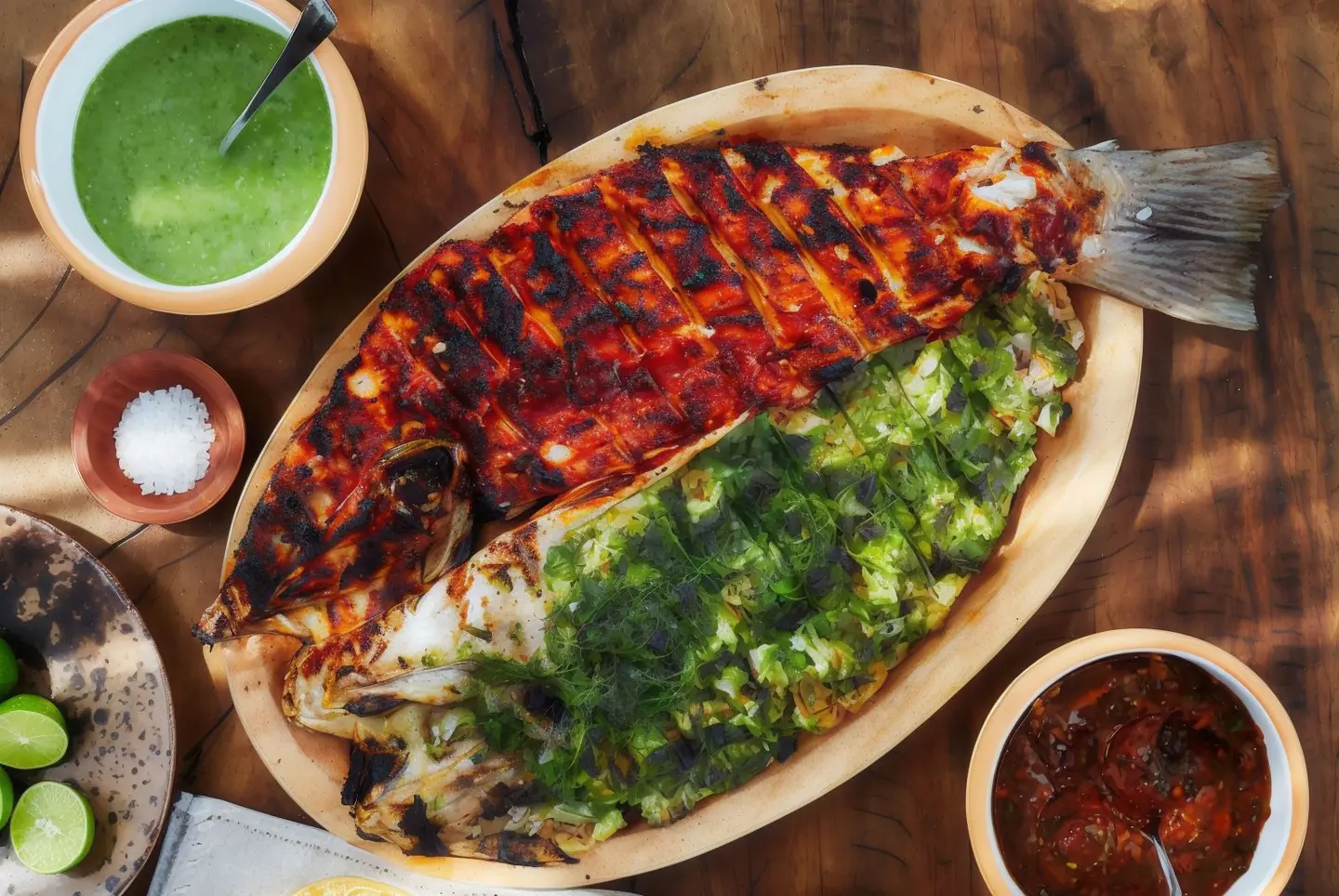 Grilled Fish Arabic / Afghani