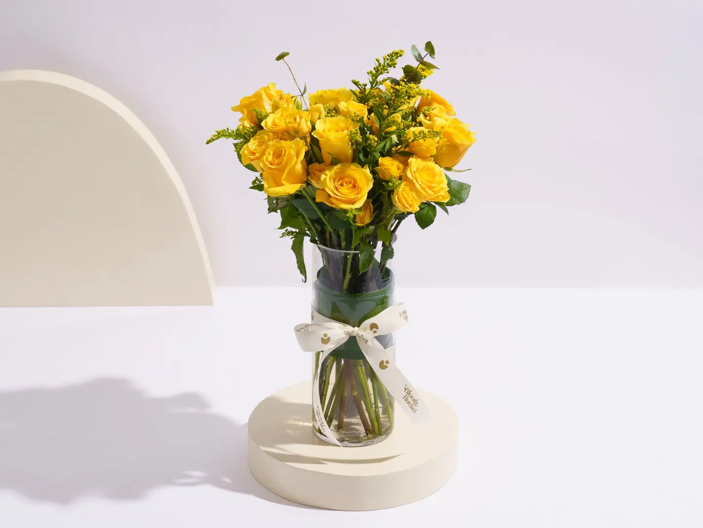 The Beautiful Yellow Vase
