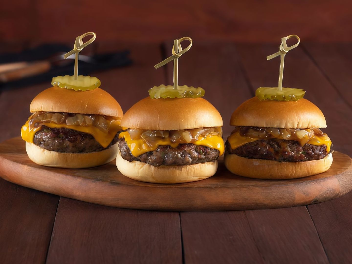 Cheese Burger Sliders