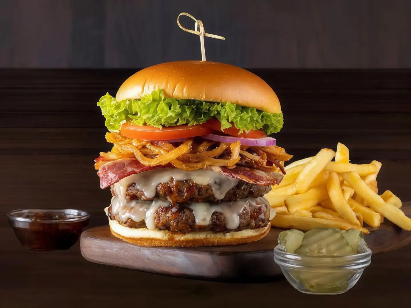 Fridays Ultimate Signature Glaze Burger - 1 Piece