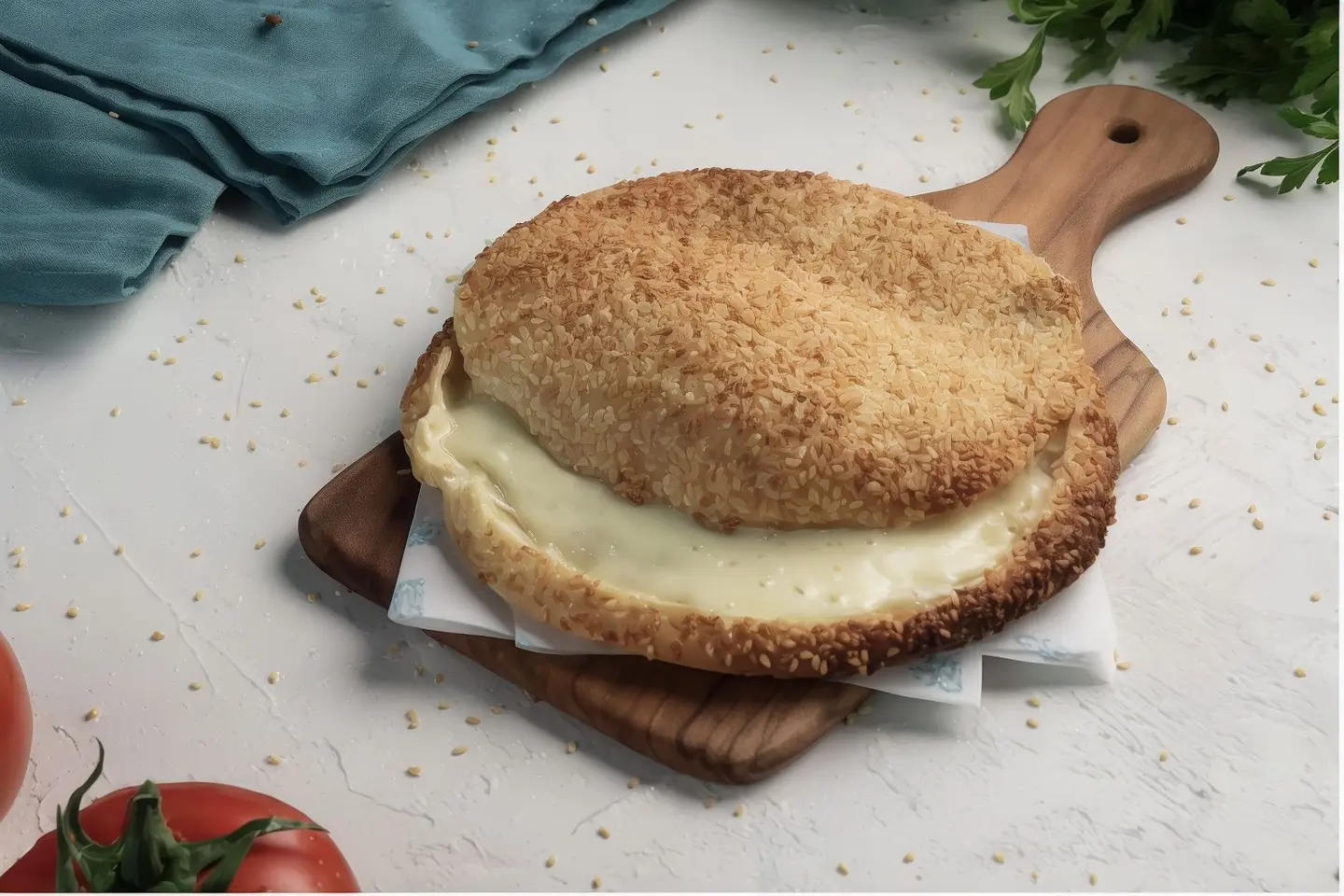 كعكة باللبنة التركية