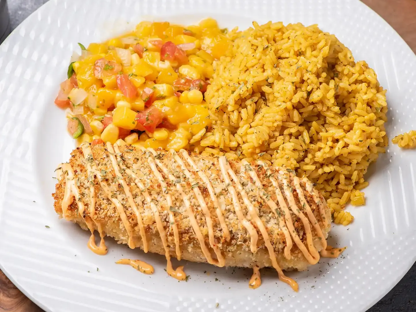 Crusted Tilapia Fish