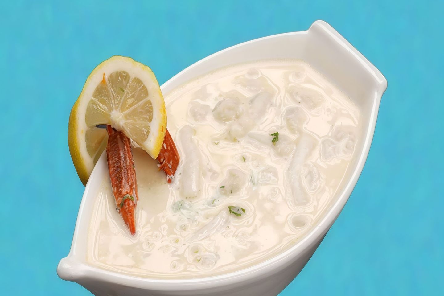 Seafood Soup - White Sauce