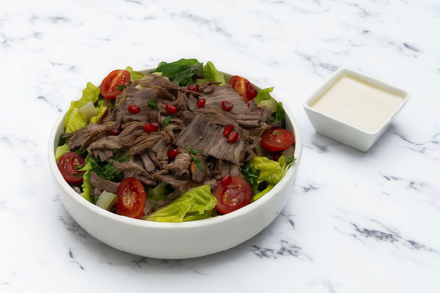 Beef Shawarma Salad
