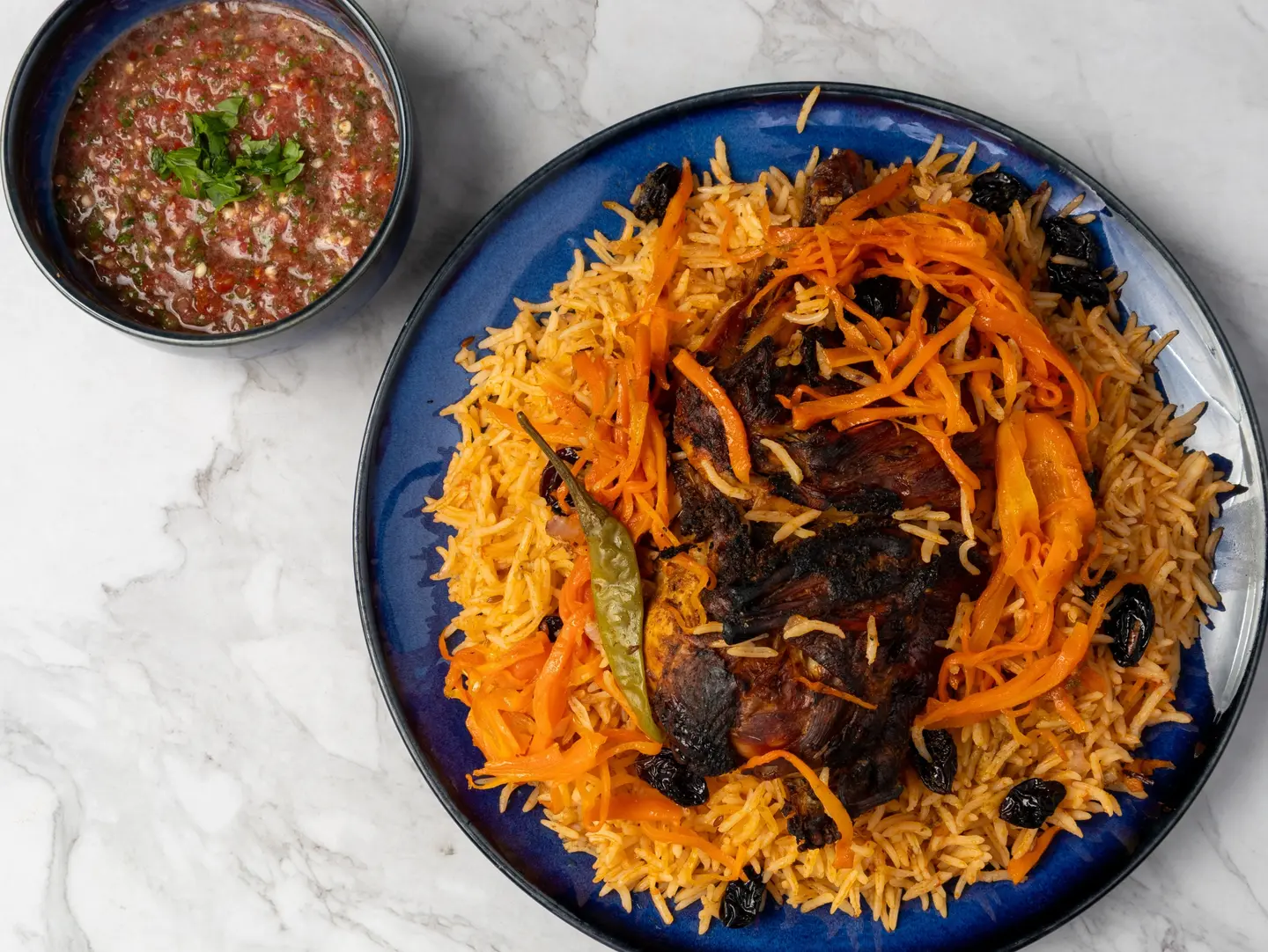 دجاج بخاري اوزبكي نص حبة