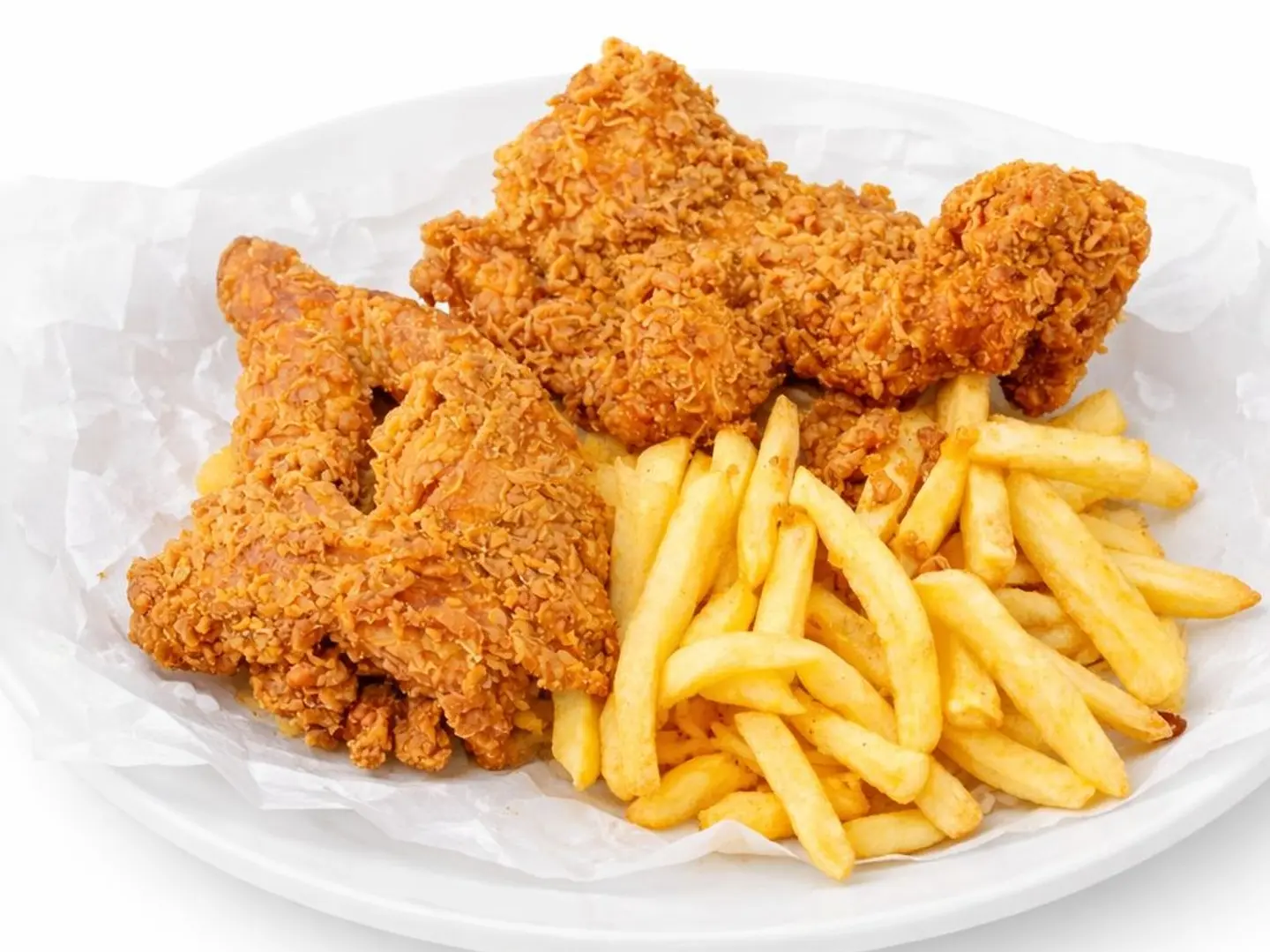 Half Plain Fried Chicken