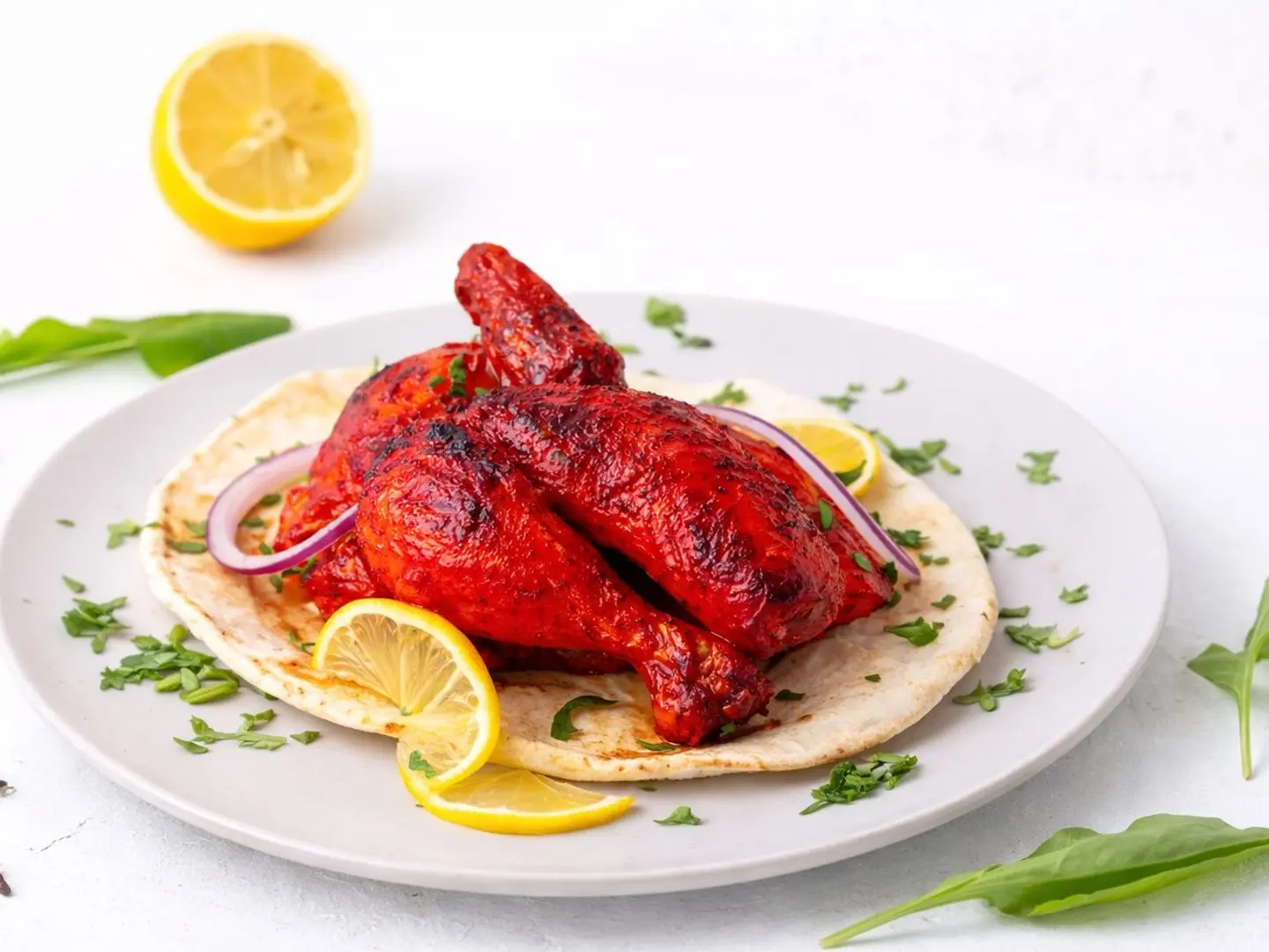 Half A Piece Of Plain Spicy Grill