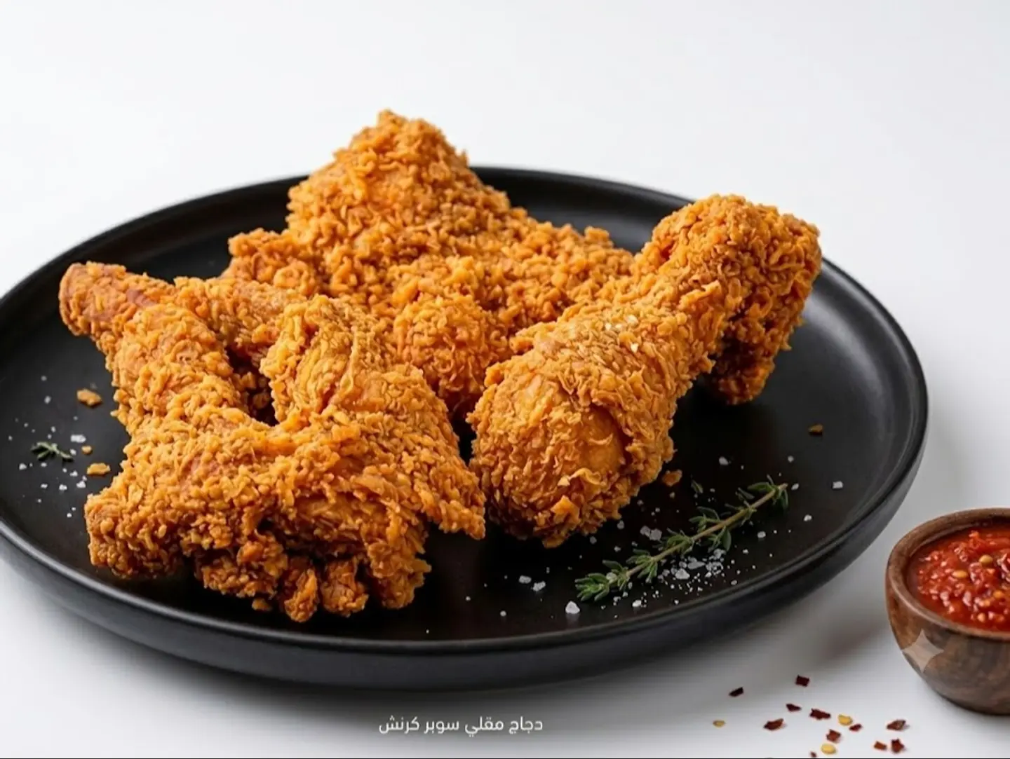 A Whole Plain Fried Chicken