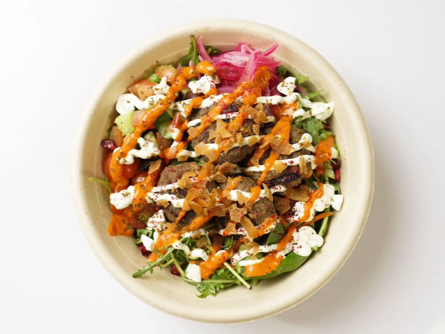 Kufta Greek Salad