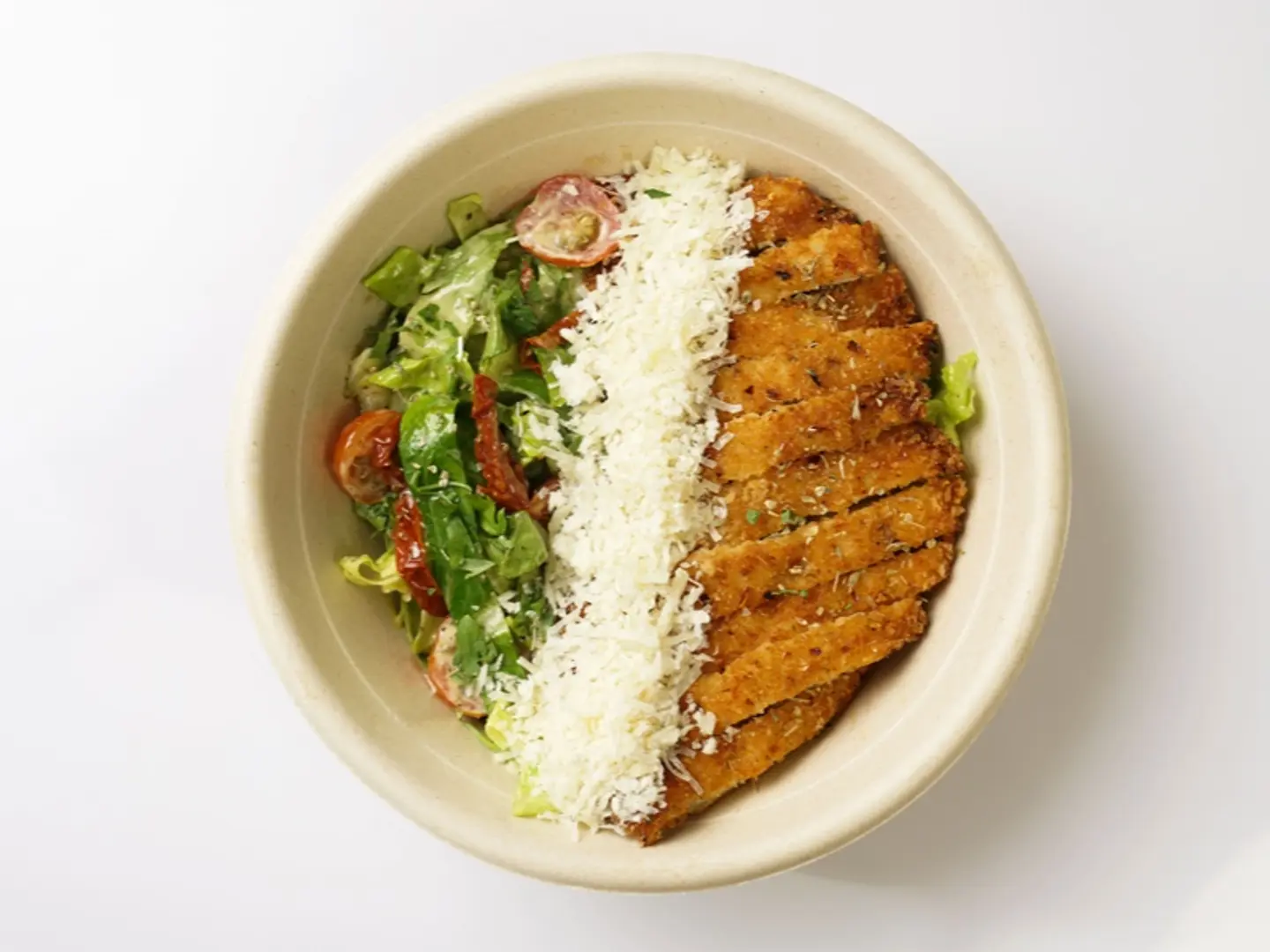 Crispy Chicken Caesar Salad