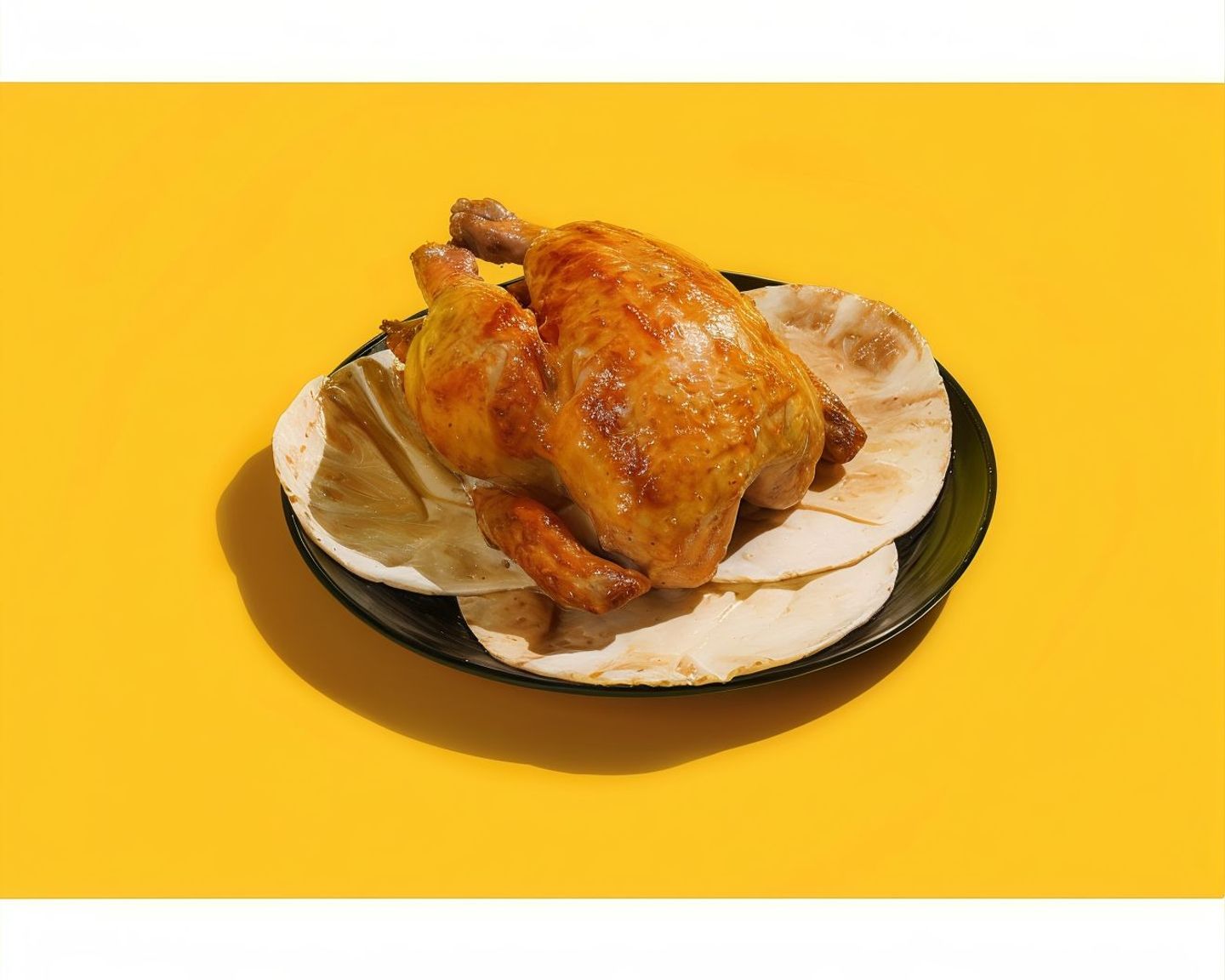 Plain Mandi Chicken - Half Chicken