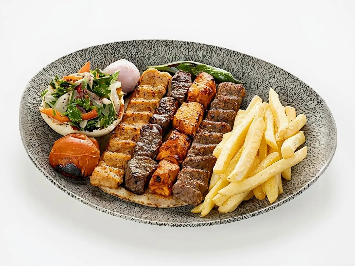 دجاجة مشوية-نصف