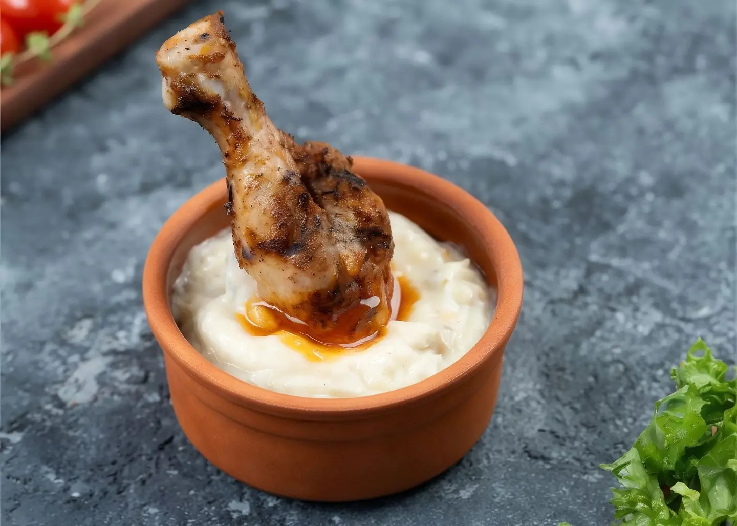 دبوس دجاج مشوي