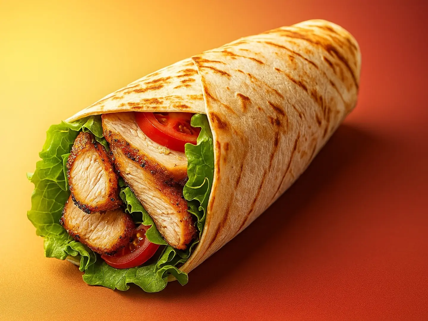 سندويتش تورتيلا مشوي