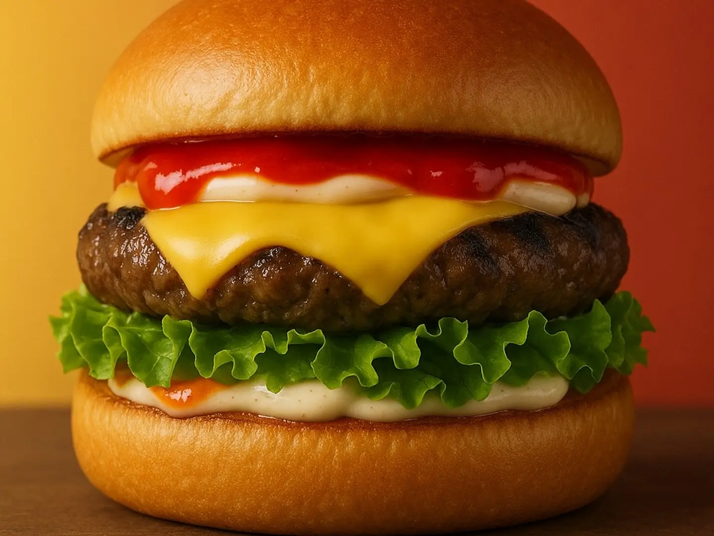 برجر لحم مشوي