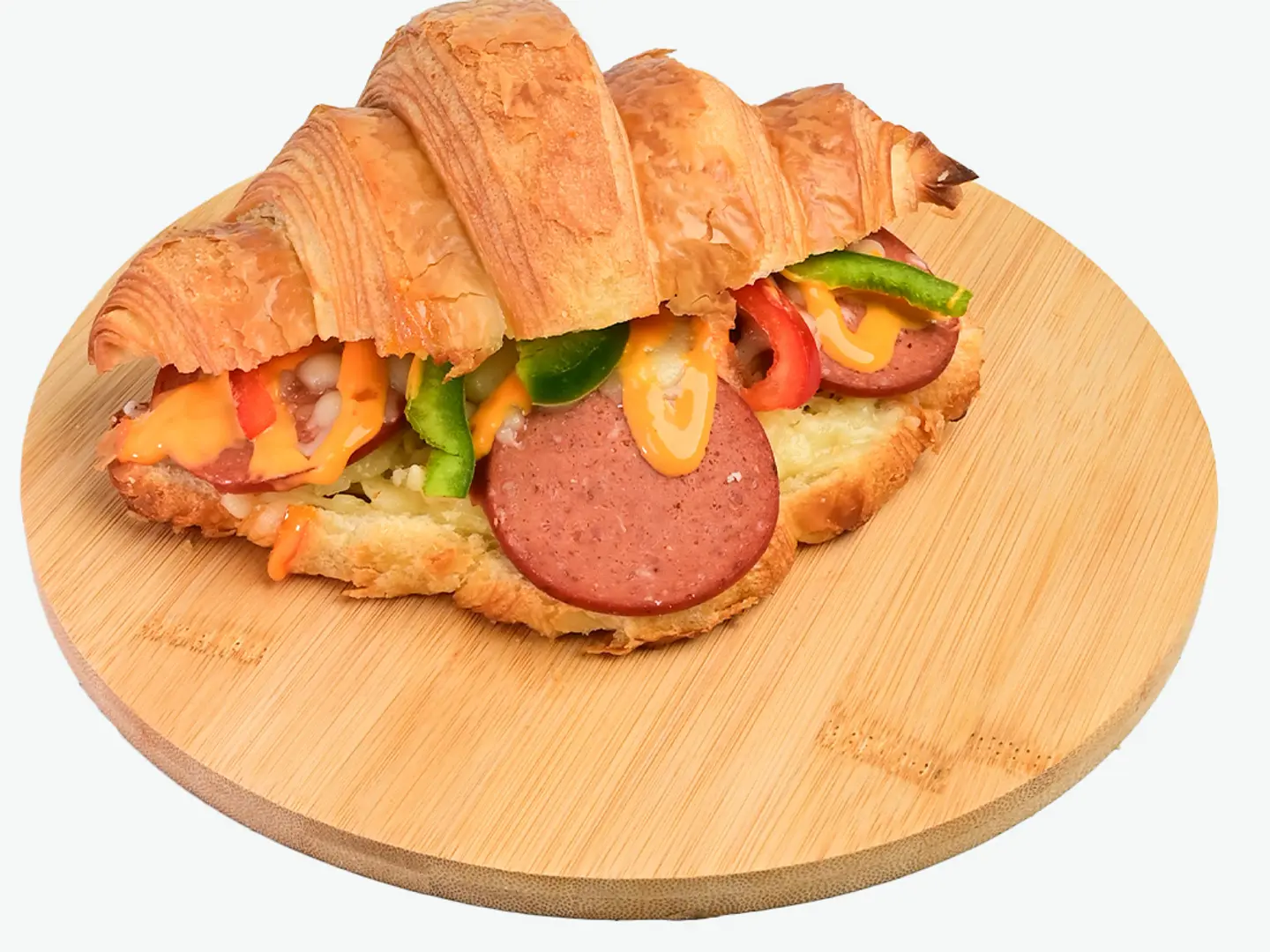 كروسان محشي ببروني و جبن 10675