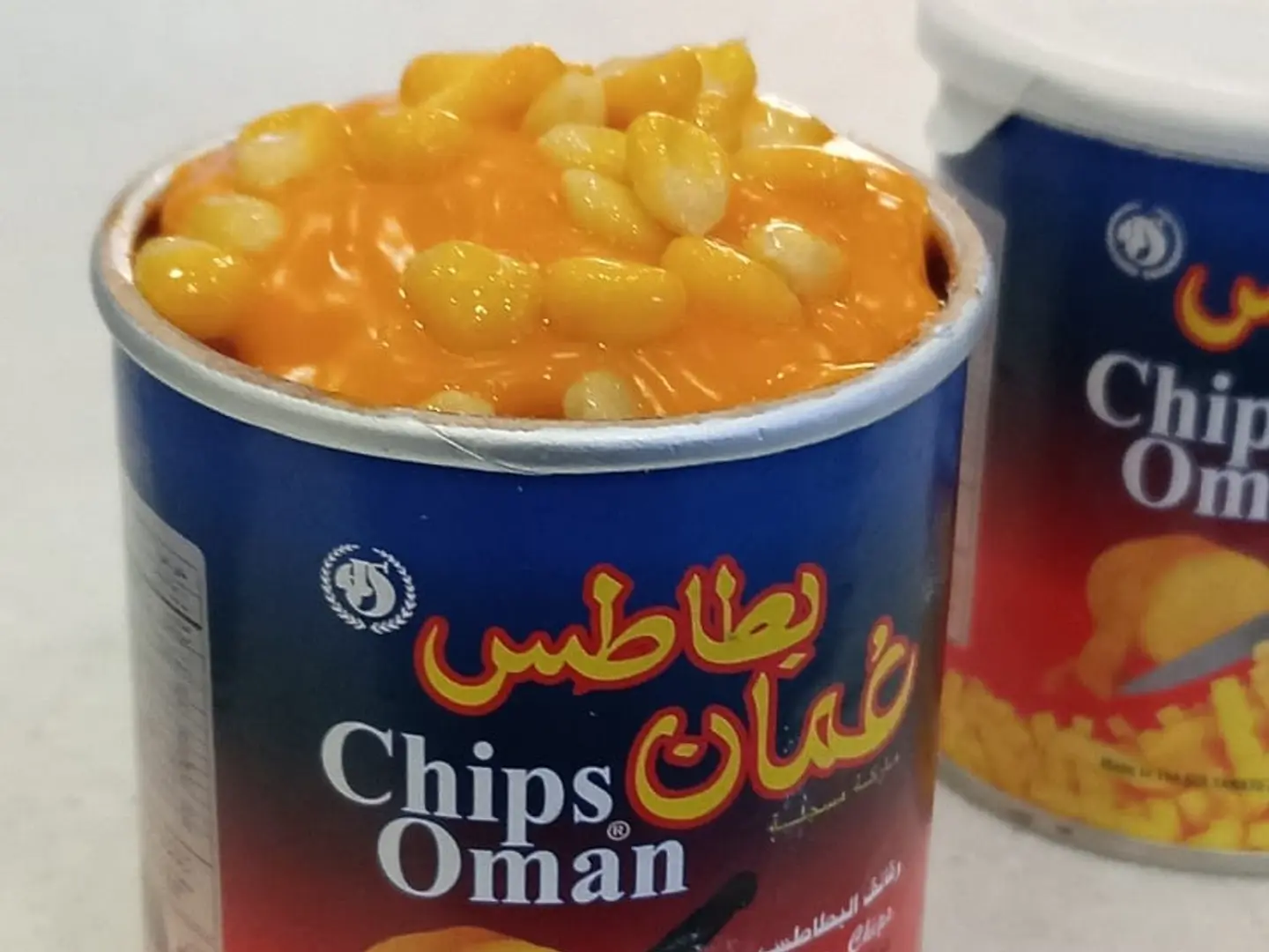 ذرة بالجبن مع بطاطس عمان
